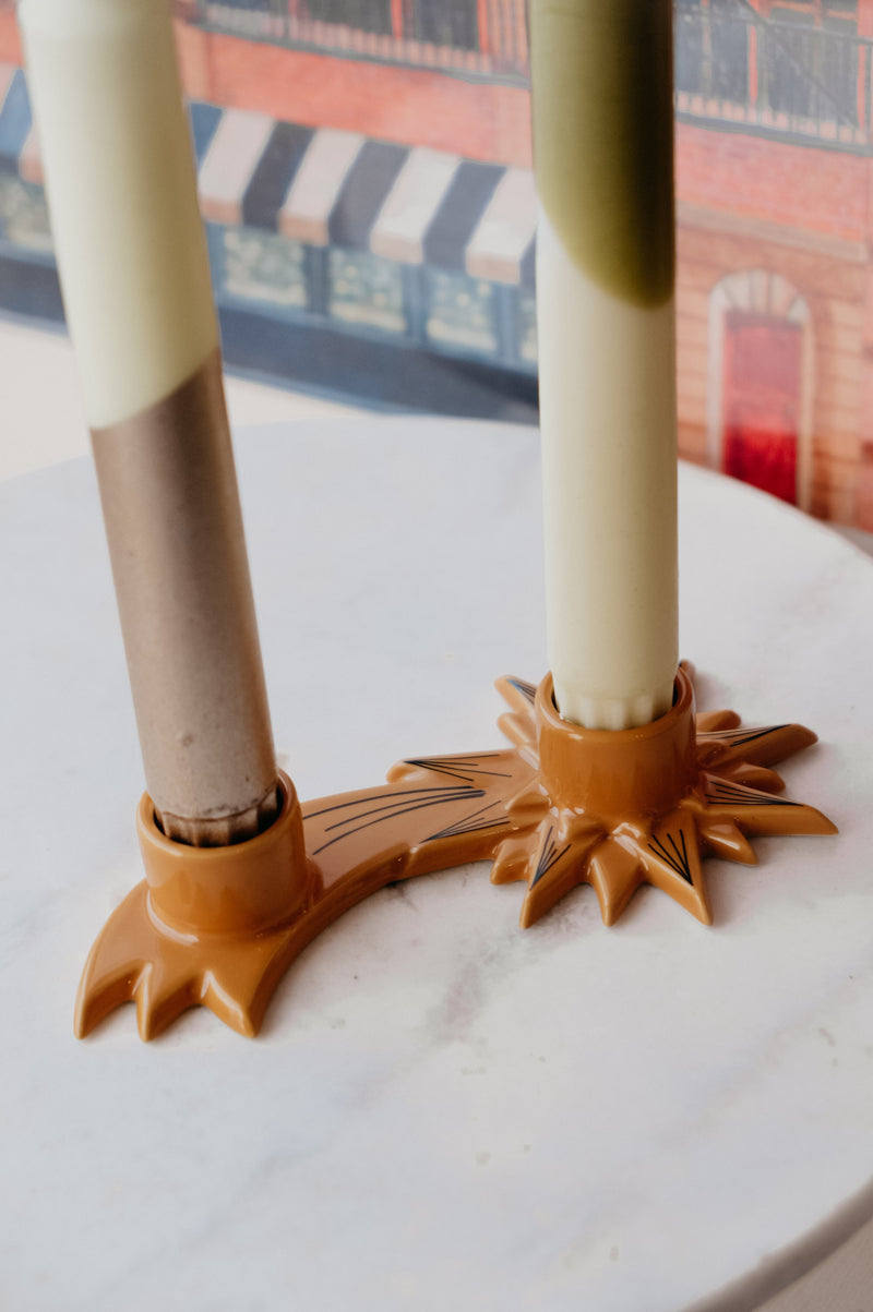Freja Shooting Star Double Candle Holder