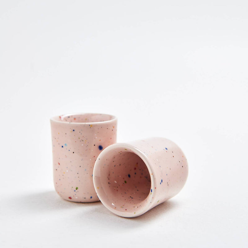 Pastel Ceramic Egg Cup Holder / Espresso Coffee - 5 colours available