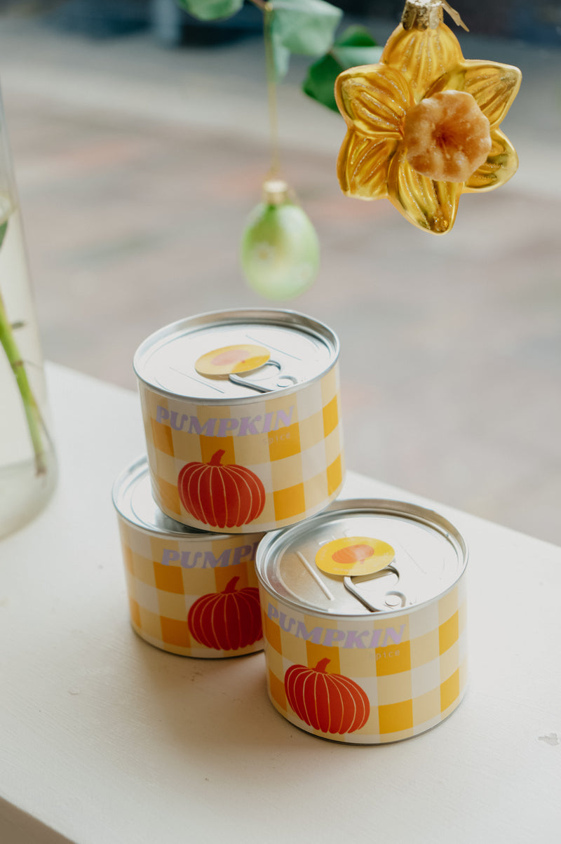 Pumpkin Spice Tin Soy Wax Candle