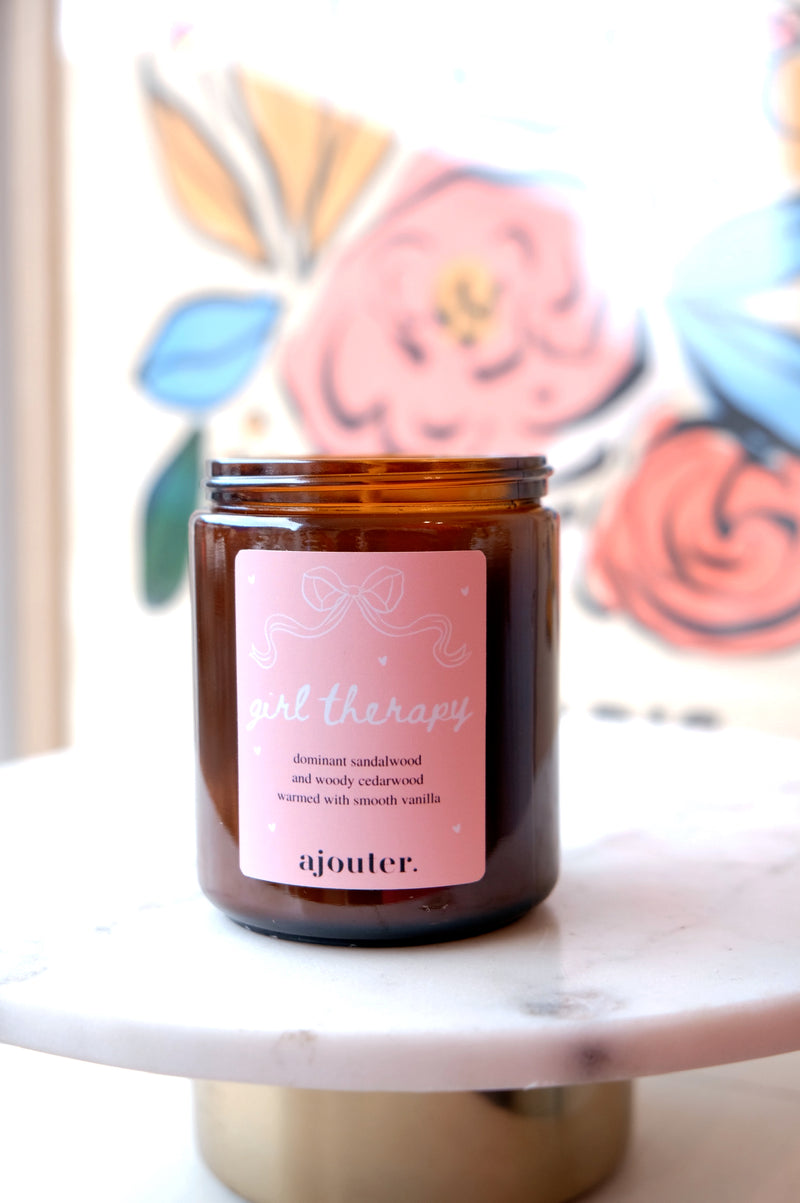 Girl Therapy / Manifesting / Daydreaming Soy Wax Candle