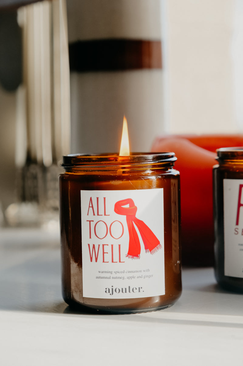 All too Well / Red Season Taylor Soy Wax Candle - select from 2 options