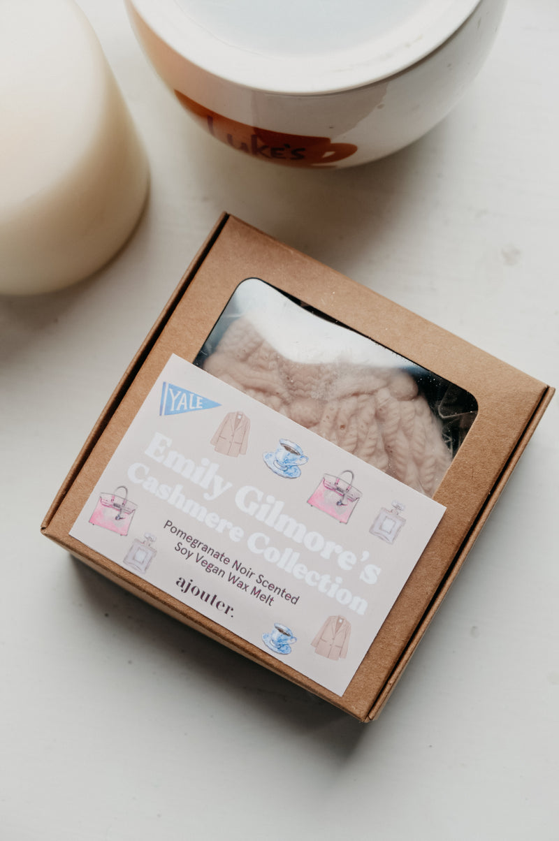 Emily Gilmore Inspired Cashmere Collection Knitted Jumper Wax Melt