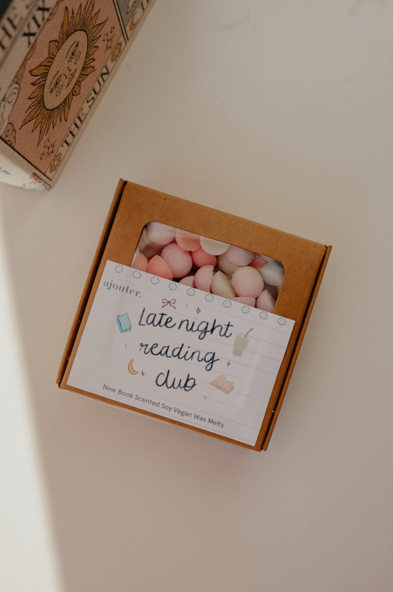 Late Night Reading Club Pastel Shimmer Soy Wax Melts