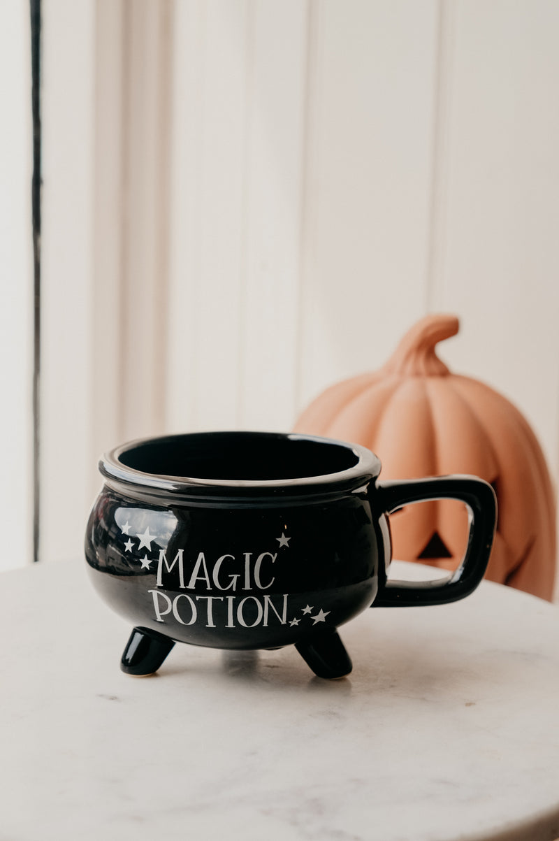 Alexia Black Magic Potion Cauldron Halloween Autumn Mug