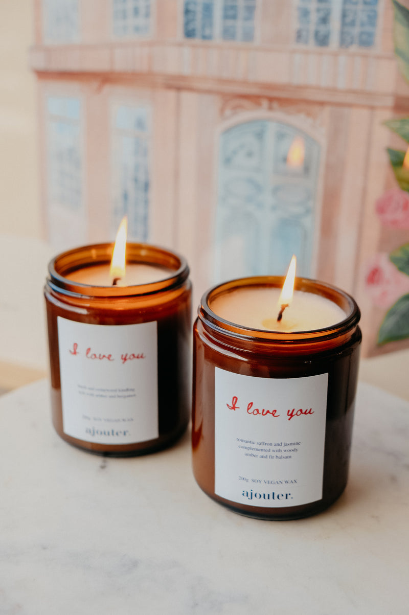 I Love You Soy Wax Candle