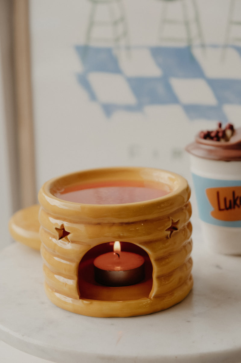 Lukes Diner Gilmore Pumpkin Stack Melt Burner