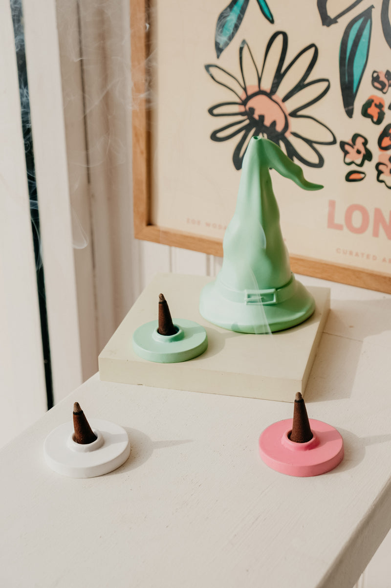Hocus Pocus Sanderson Sisters Salem Witches Hat Incense Burner - 3 colour options