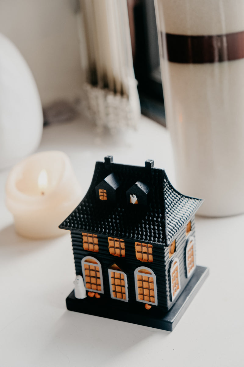 Haunted Mansion House Halloween Autumn Incense Burner