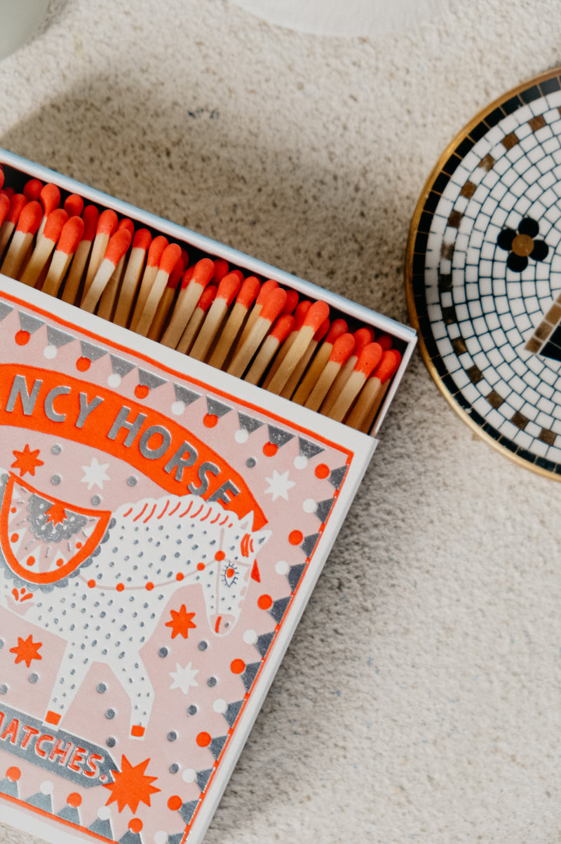 Fancy Horse Matches Matchbox