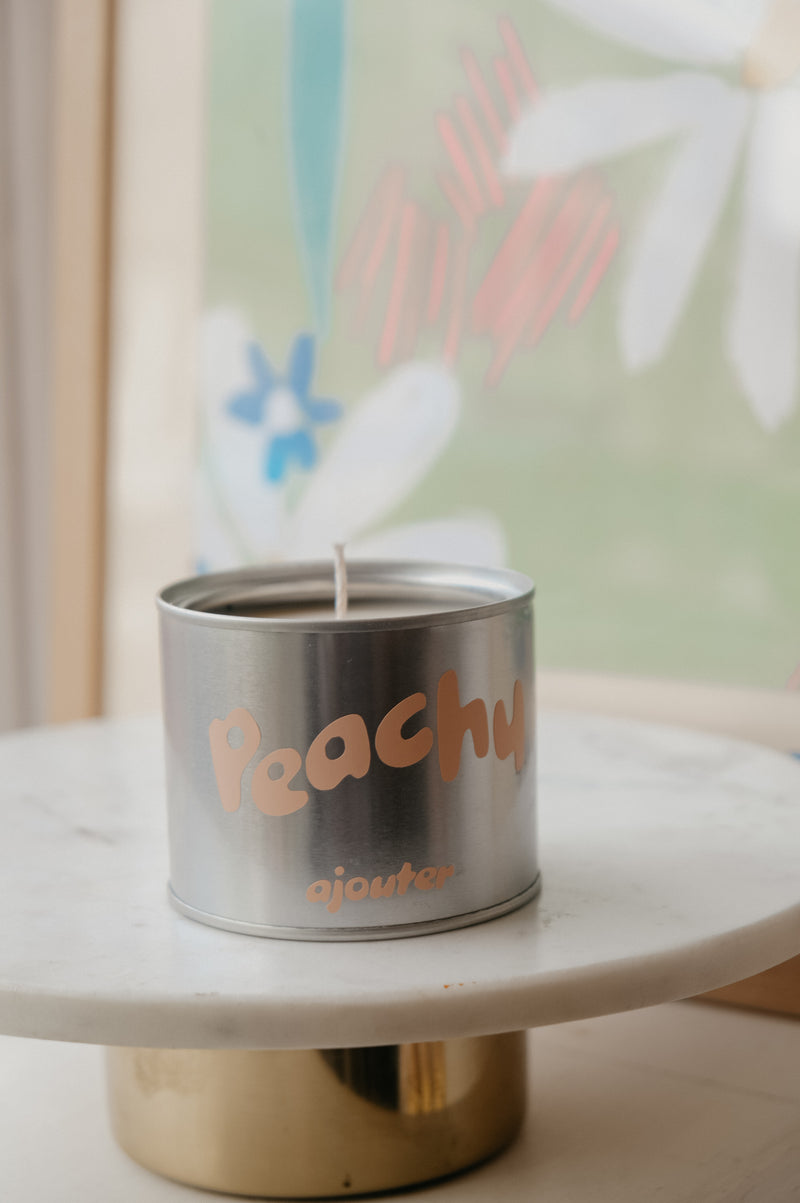 Peachy Tin Brazilian Booty Scented Candle