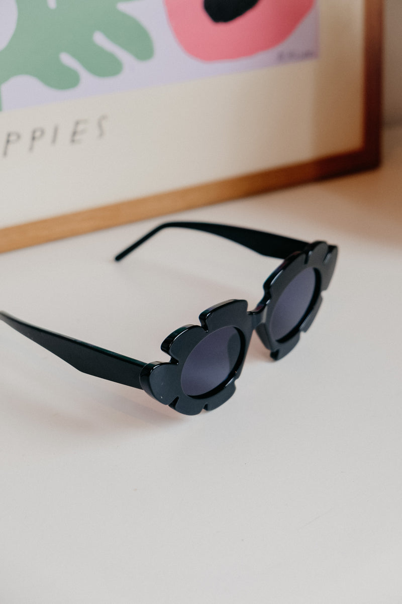 Brooke Flower Shaped Sunglasses