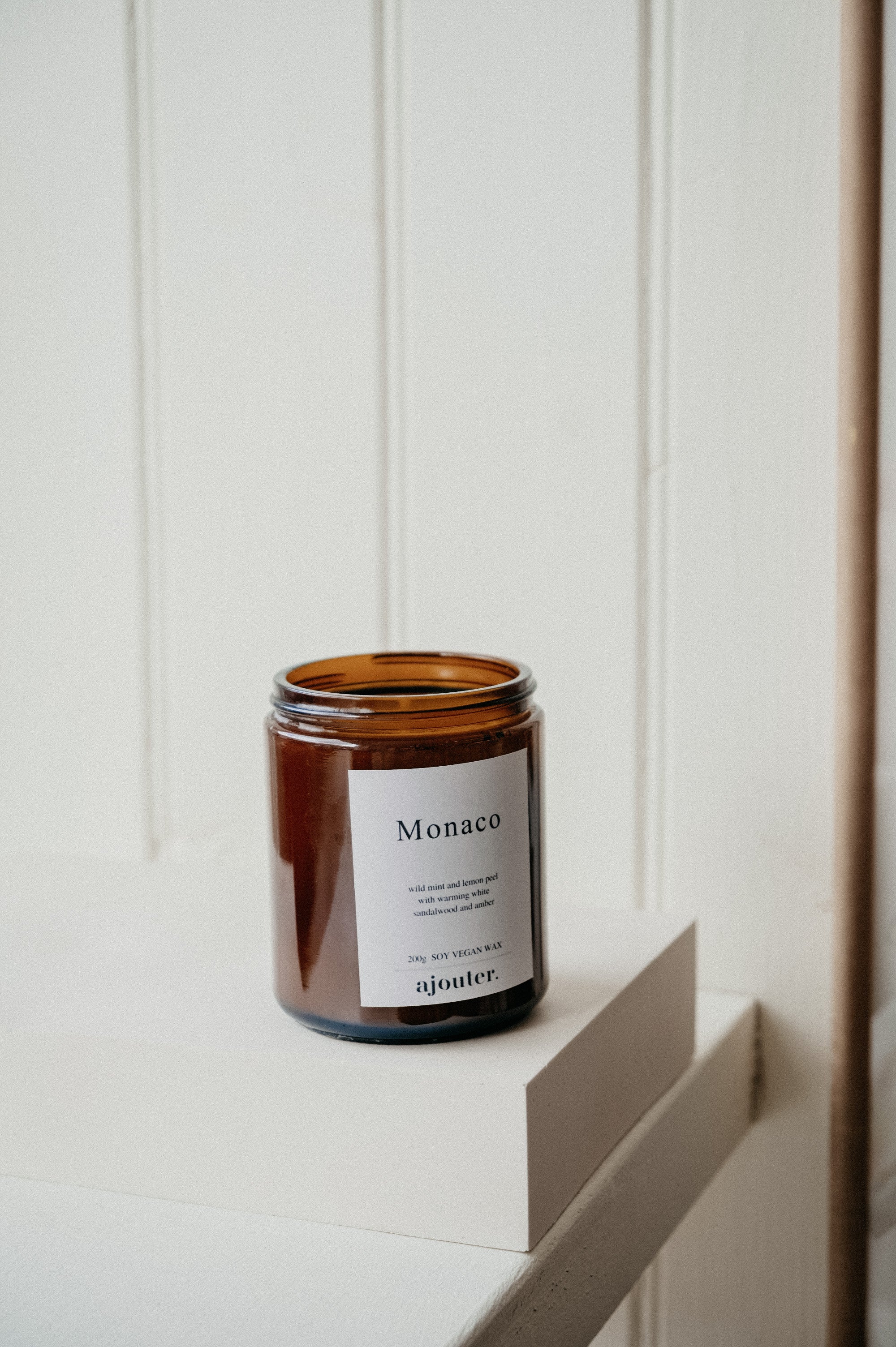 Monaco Wild Mint and Lemon Soy Wax Candle – Ajouter