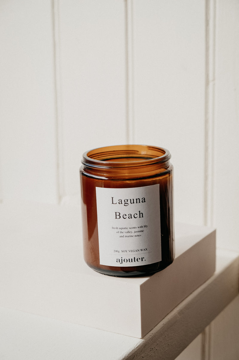 Laguna Beach Almond and Pistachio Soy Wax Candle