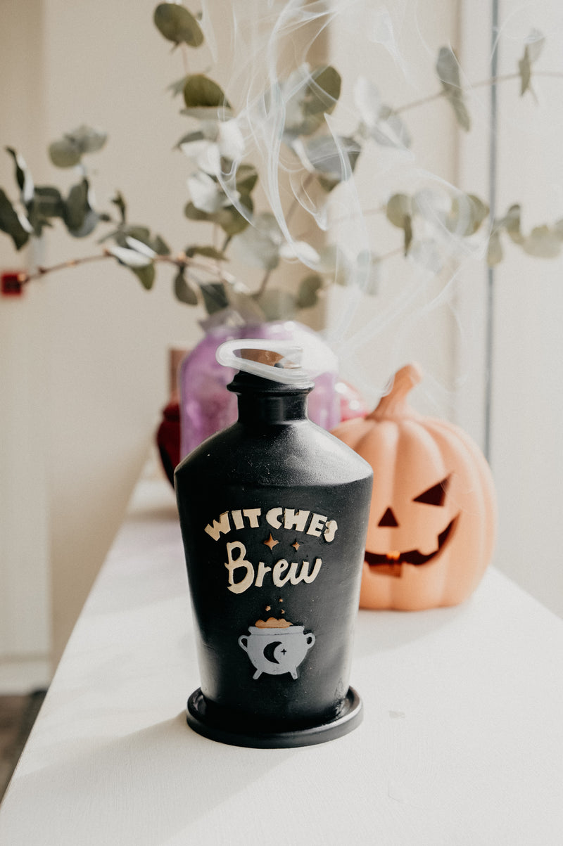 Winnie Witches Brew Autumn Halloween Incense Burner Holder