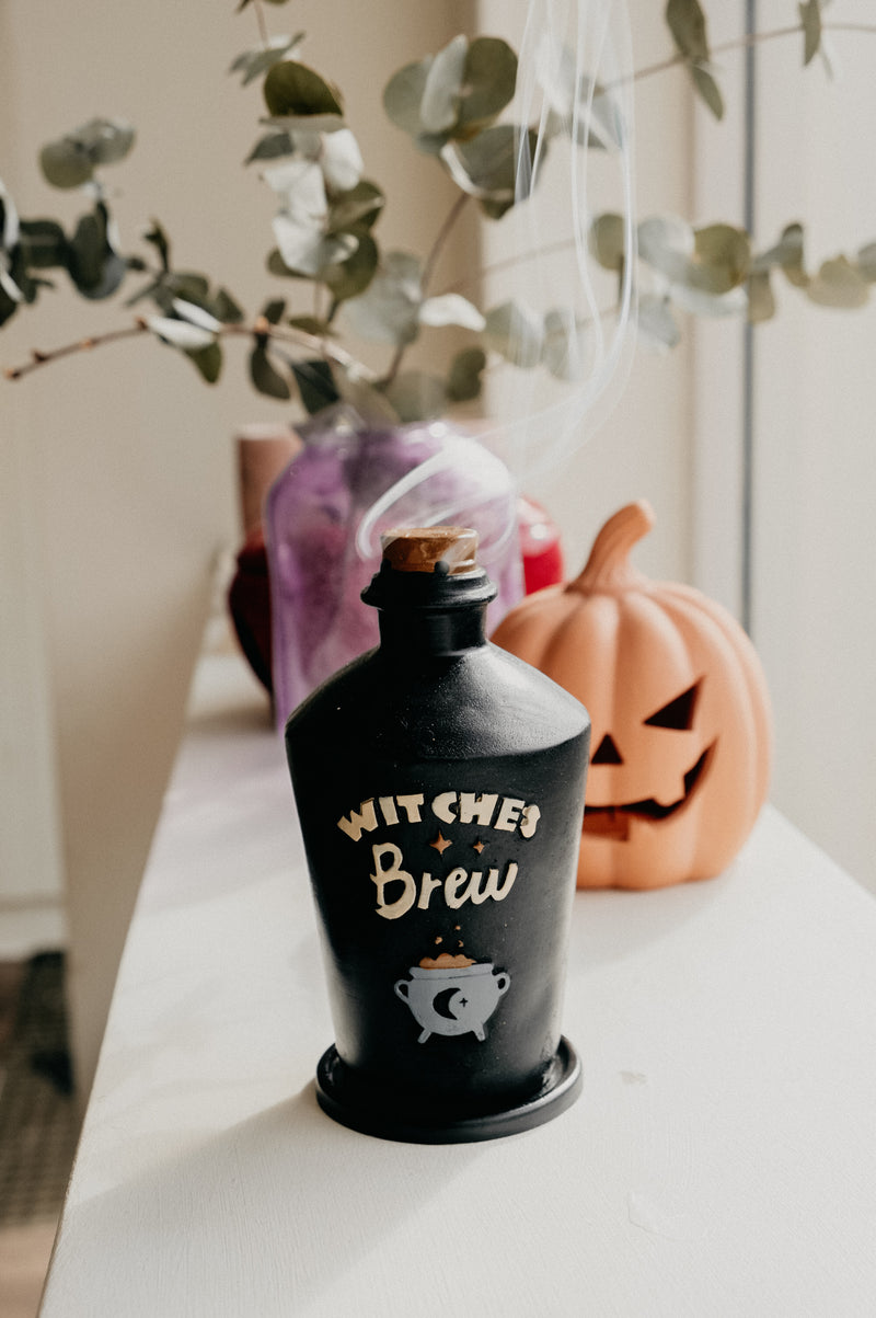 Winnie Witches Brew Autumn Halloween Incense Burner Holder