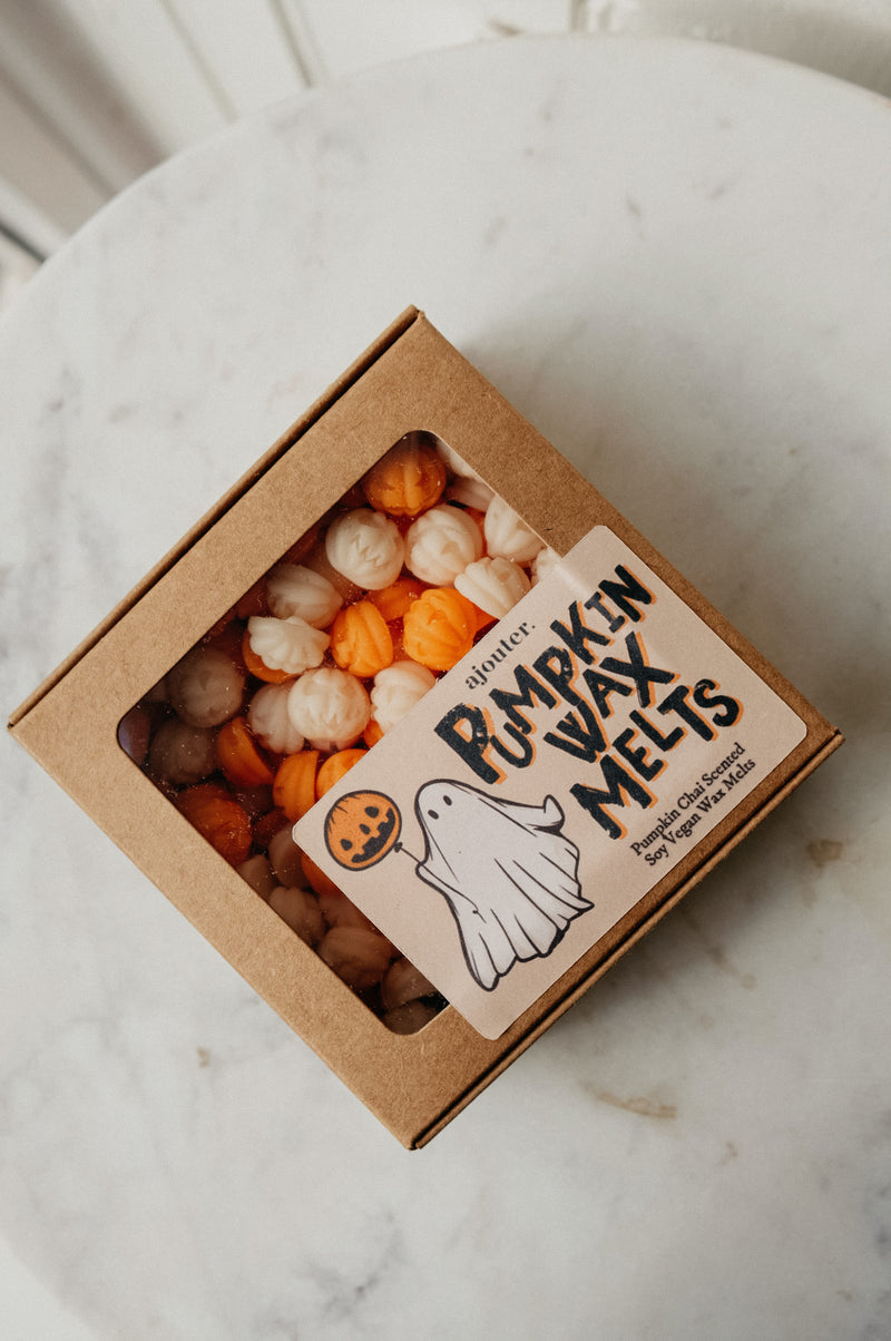 Pumpkin Chai Halloween Autumn Shimmer Wax Melts