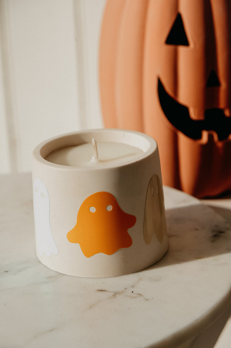 Pumpkin Cream Halloween Scented Candle