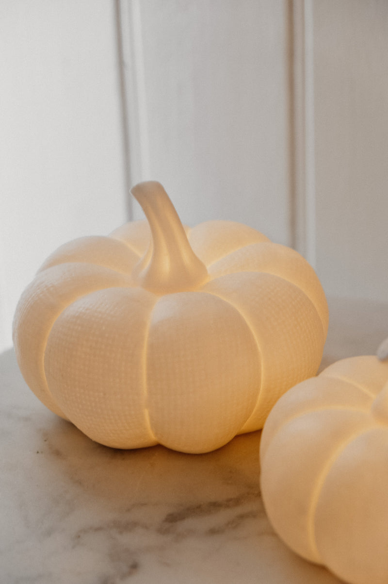 Ashley LED Light-Up Textured Halloween Autumn Pumpkins