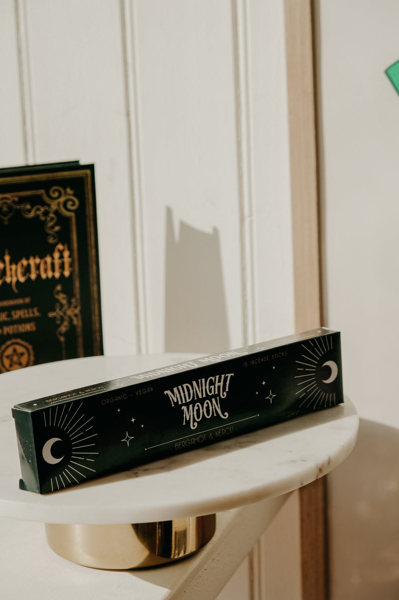 Midnight Moon Halloween Autumn Incense Sticks - Pack of 15