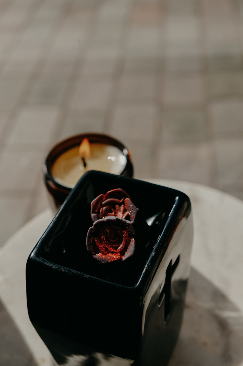 Black Rose Peony Blush Shimmer Wax Melts