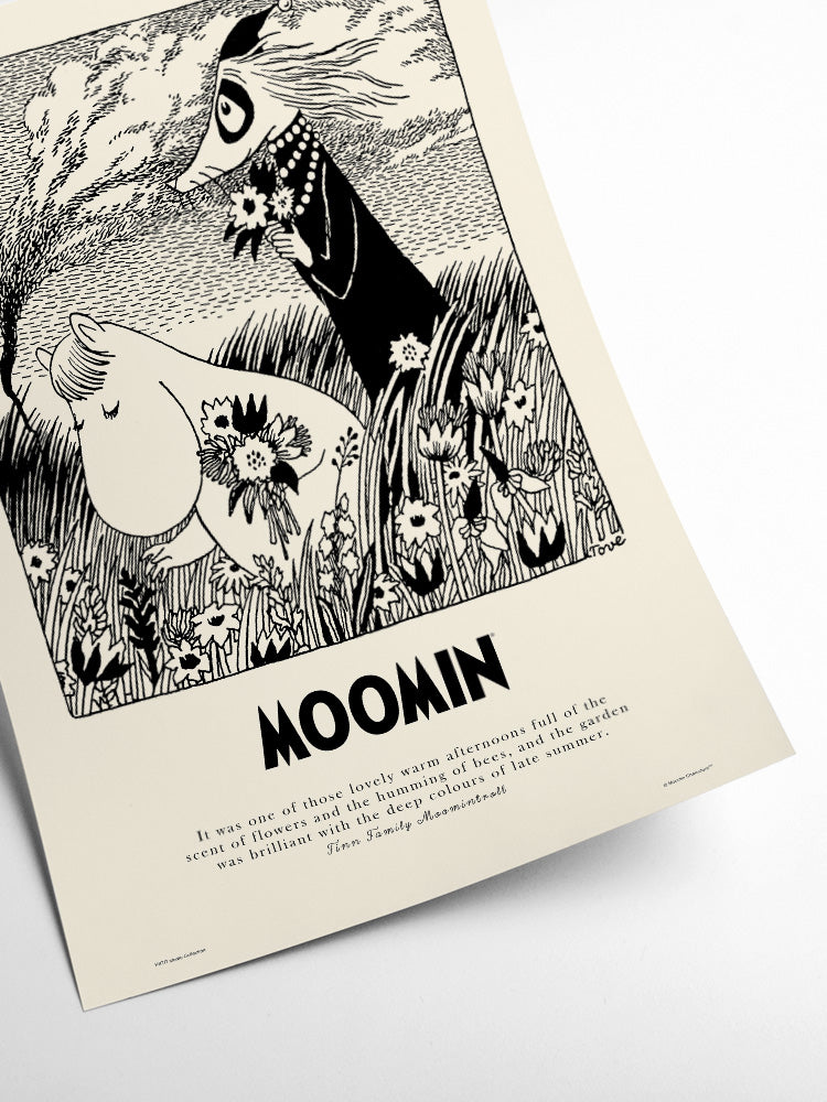 Moomins Moody Summer Print 50cm x 70cm