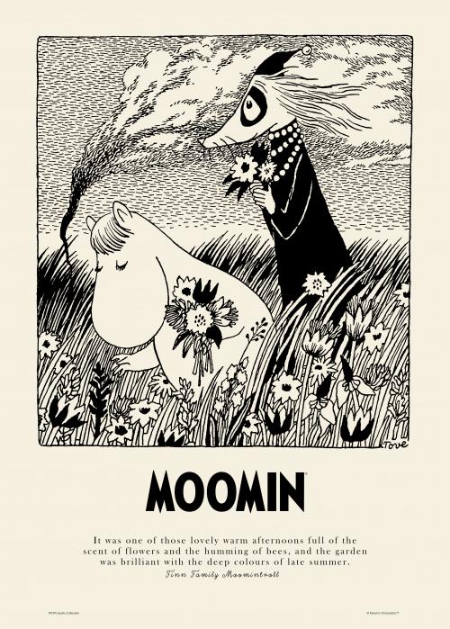 Moomins Moody Summer Print 50cm x 70cm