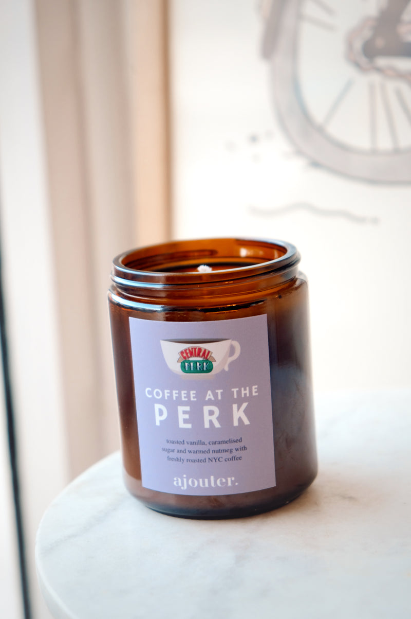 Perk Toasted Vanilla Coffee Soy Wax Candle
