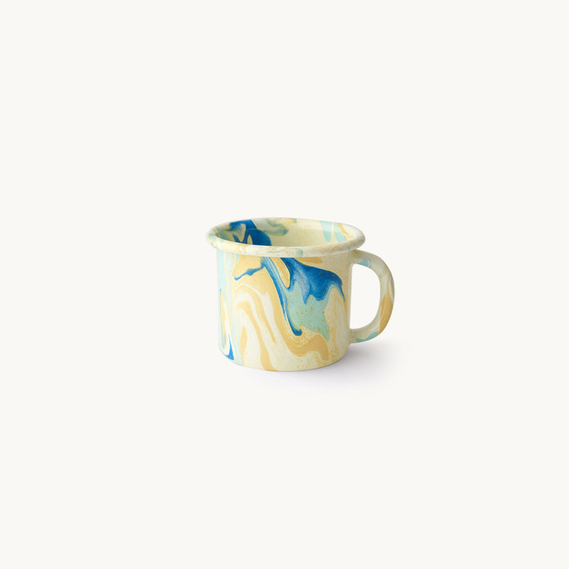 Lemon and Green Marble Coffee Mug