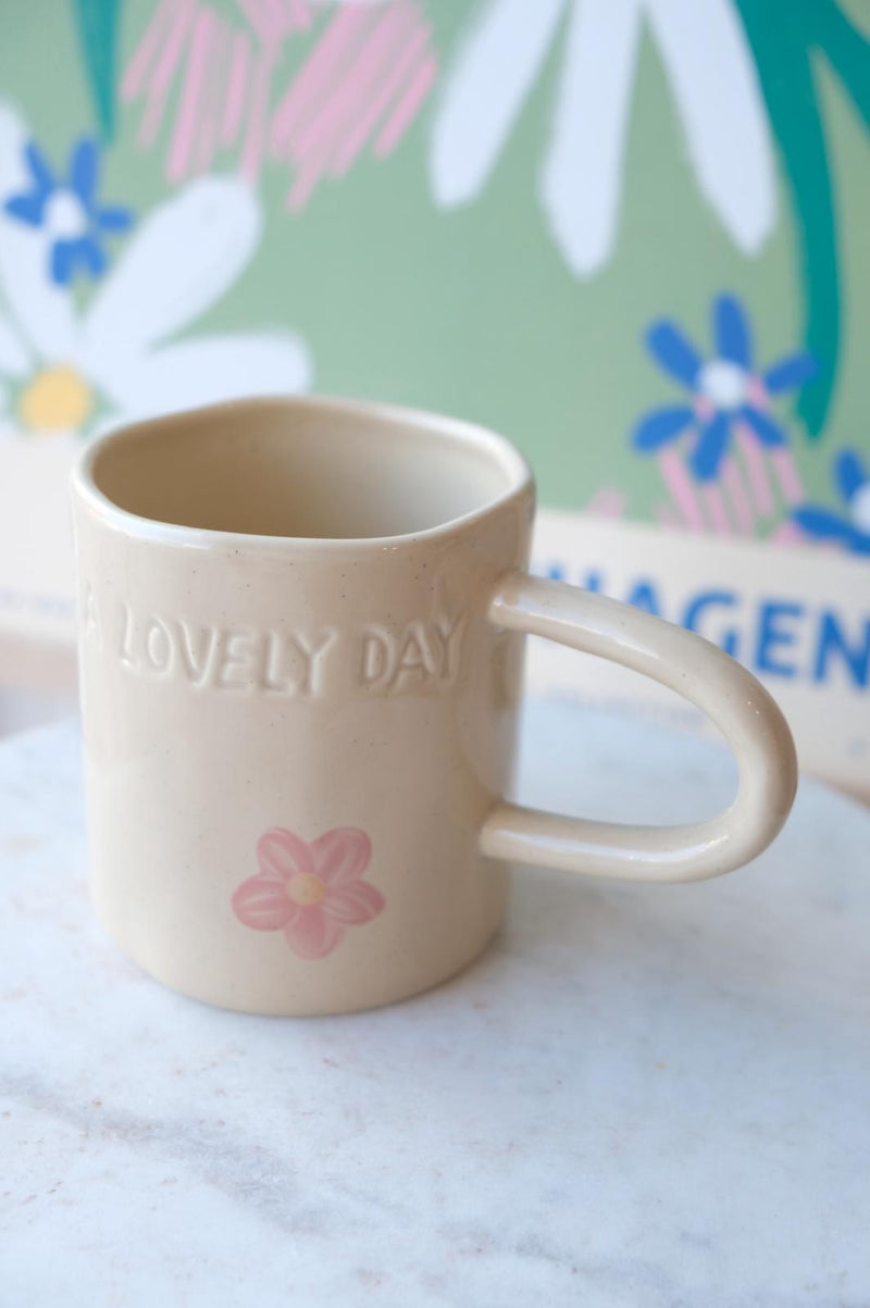 Haley XL Handmade Lovely Day Coffee Mug