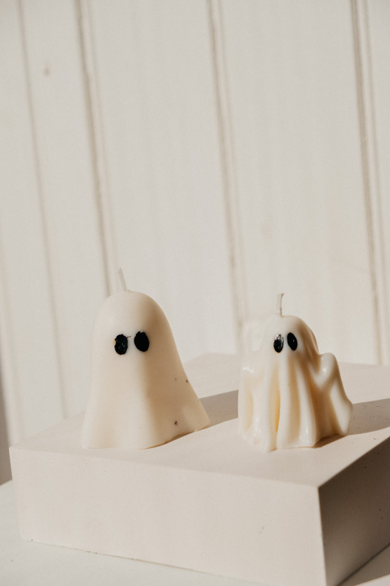 Ghost Halloween Autumn Soy Wax Candle