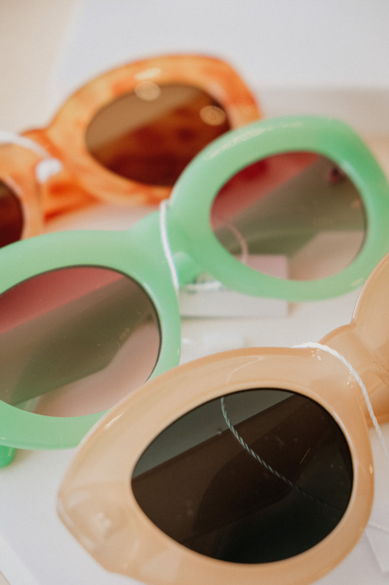 Vivi Oval Soft Round Sunglasses
