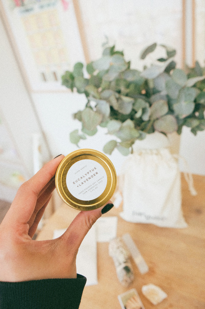 Law of Attraction Sage, Manifest Guide and Notebook Ritual Kit