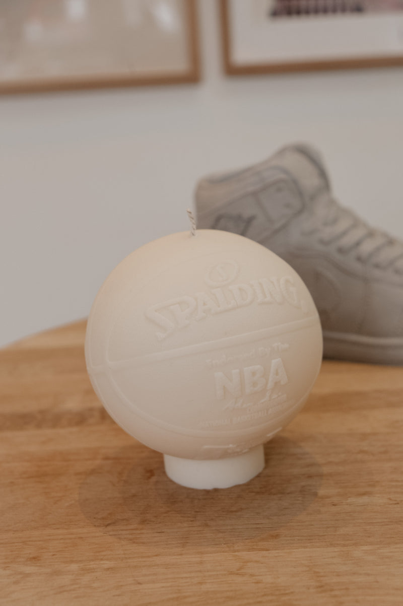 Basketball Aesthetic Candle Handmade Soy Wax
