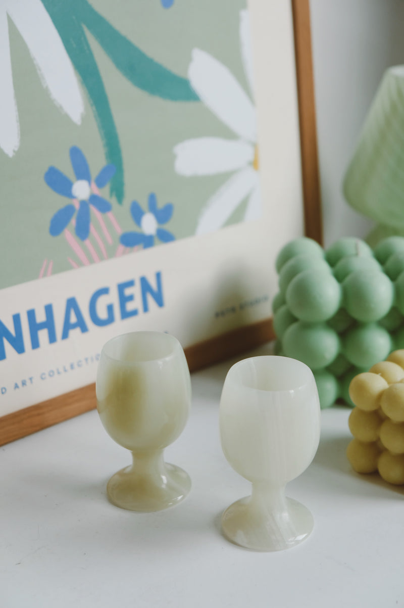 Jerf Green Marble Ceramic Egg Cup - select from 3 styles