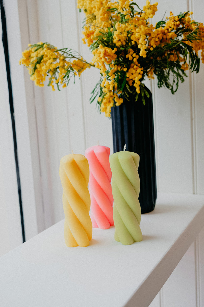 Marshmallow Fluff Twist Candle