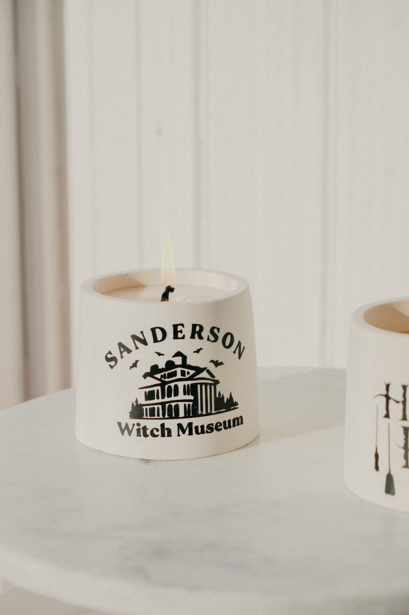 Hocus Pocus Inspired Pumpkin Cream Halloween Handmade Candle