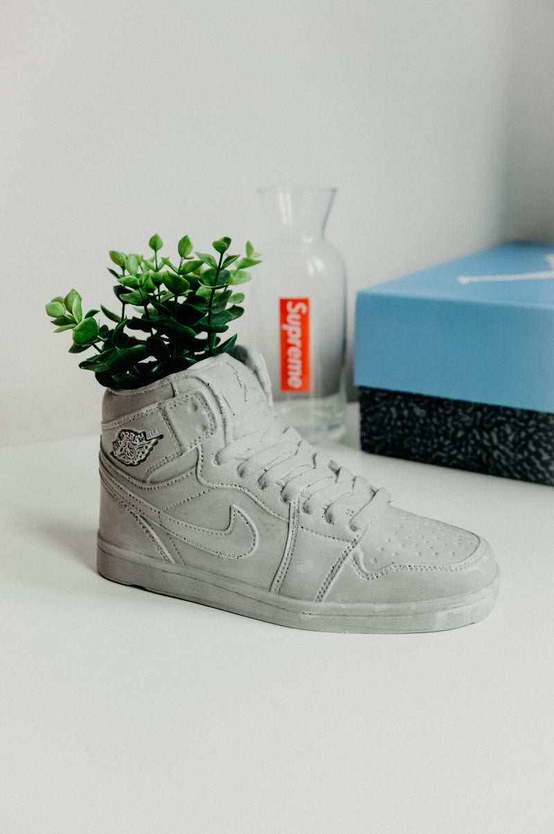 Handmade Basketball Sneaker Trainer Plant Pot Vase