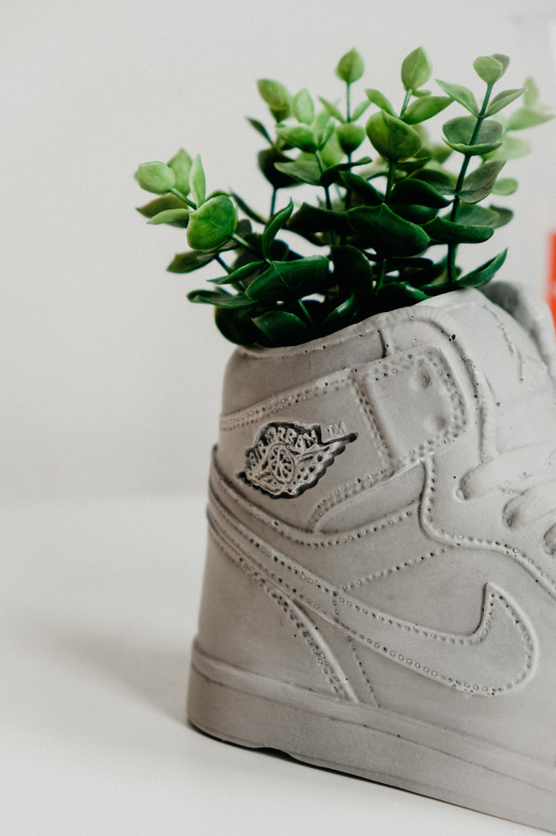 Handmade Basketball Sneaker Trainer Plant Pot Vase