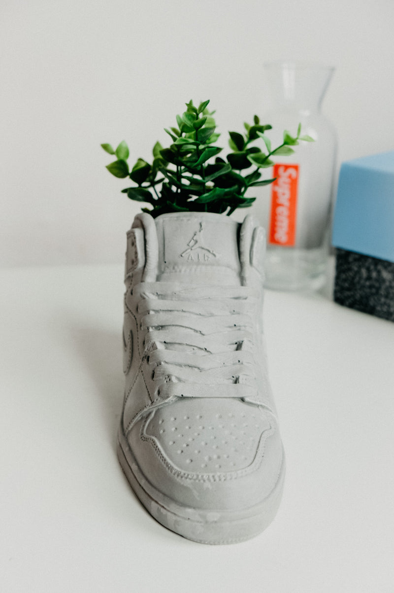 Handmade Basketball Sneaker Trainer Plant Pot Vase