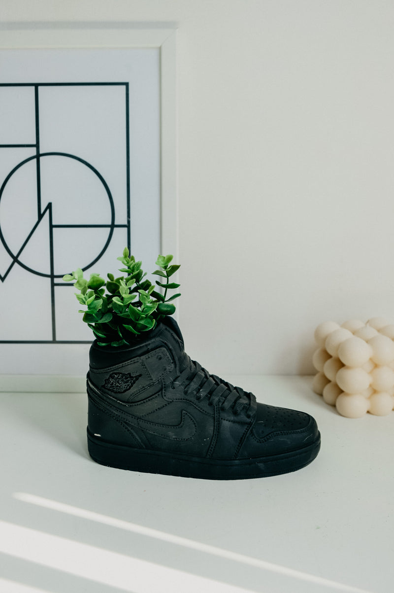Handmade Basketball Sneaker Trainer Plant Pot Vase