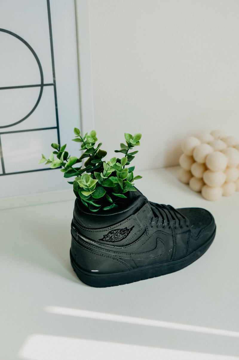 Handmade Basketball Sneaker Trainer Plant Pot Vase
