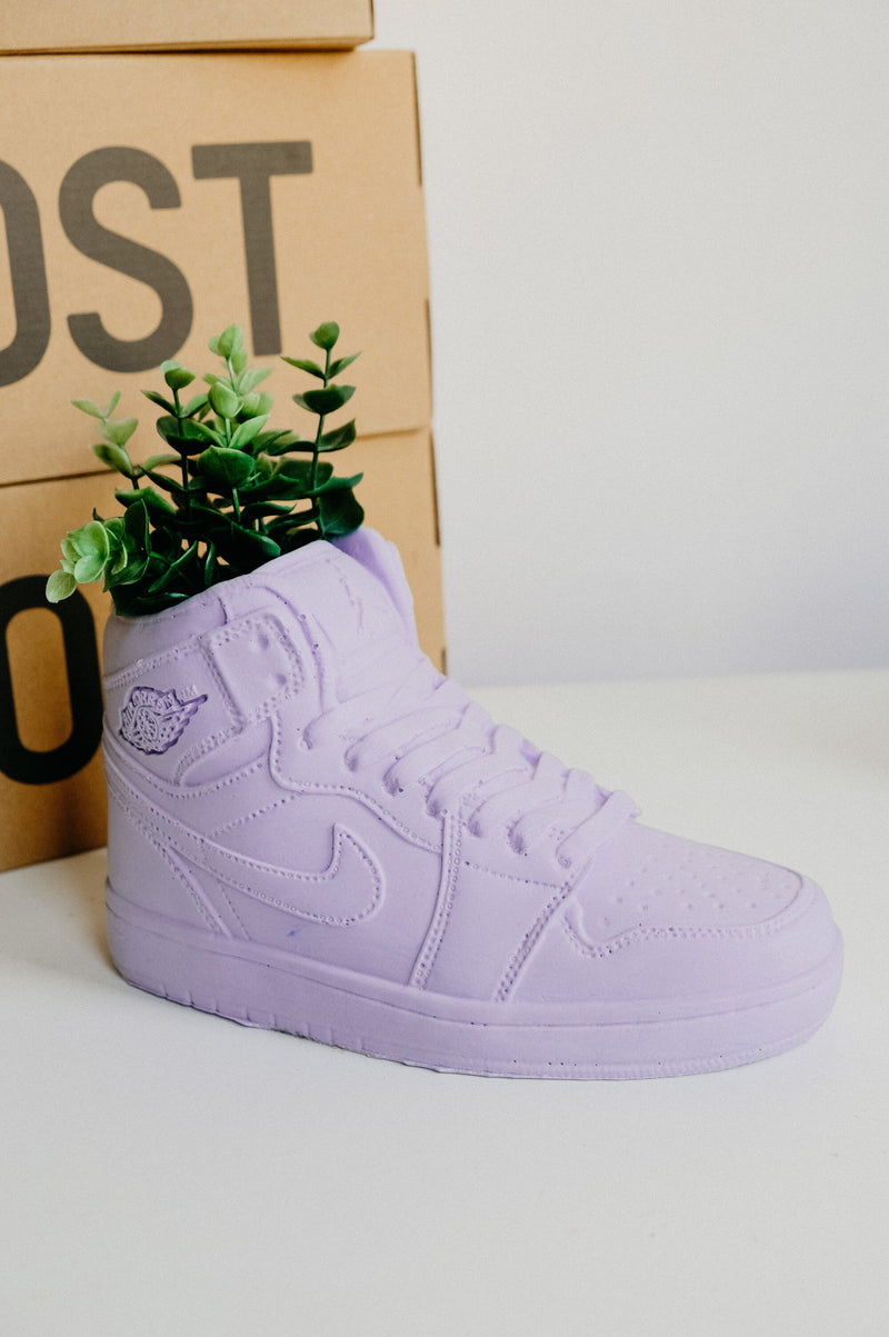 Handmade Basketball Sneaker Trainer Plant Pot Vase