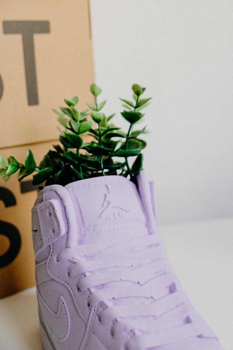 Handmade Basketball Sneaker Trainer Plant Pot Vase