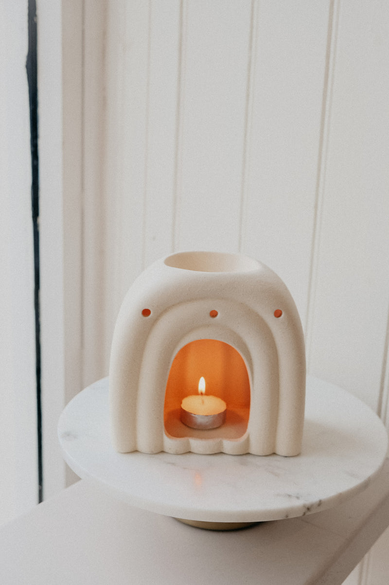 Barton Arch Cream Speckle Melt Burner