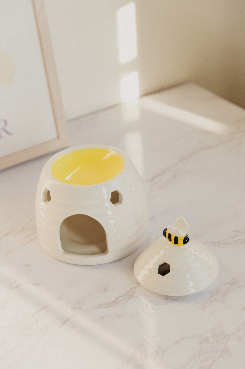 Honey Bee Ceramic Wax Melt Burner