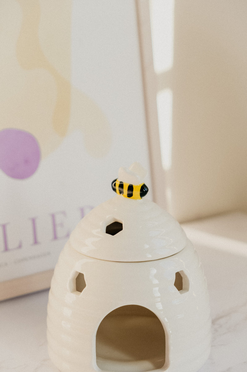 Honey Bee Ceramic Wax Melt Burner