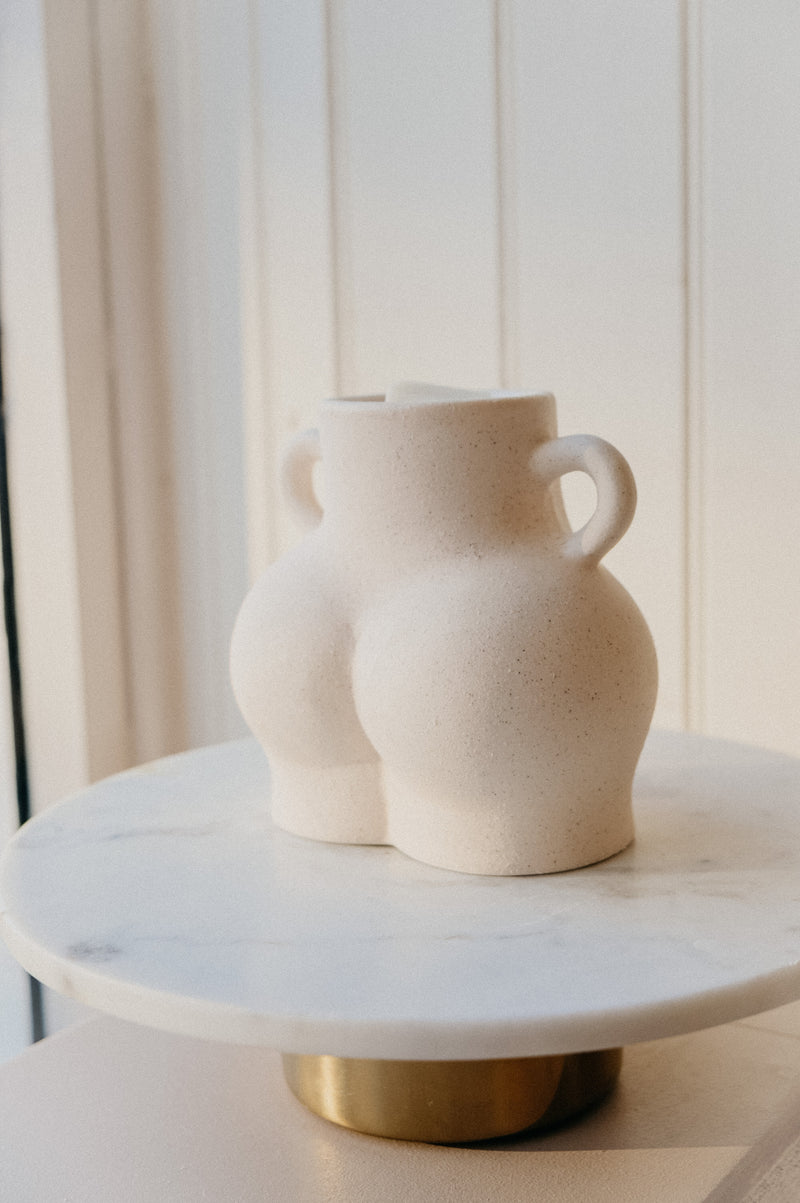 Booty Heart Cream Speckle Wax Melt Burner