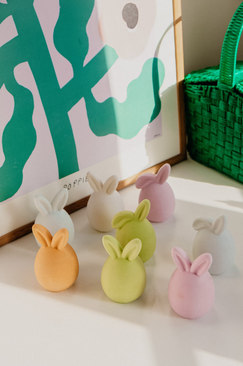 Bunny Ear Concrete Decor - sold as a pack of 2