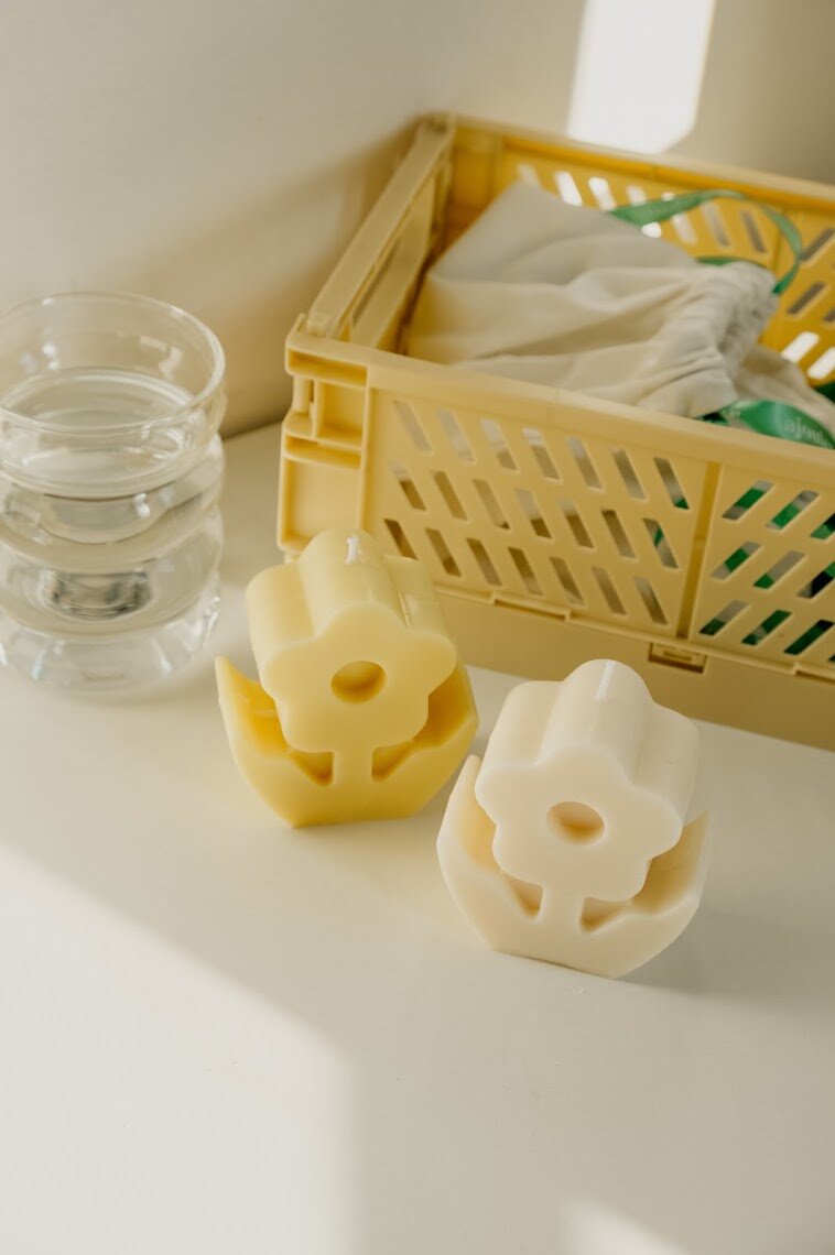 Petal Flower Soy Wax Candle