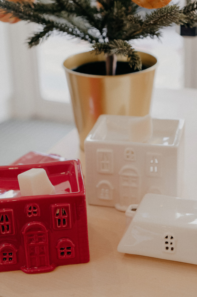 House Wax Melt Ceramic Burner - 2 colour options